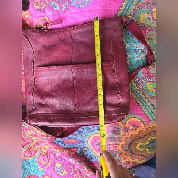 The Sak Red Leather Crossbody Bag - Picture 5 of 5